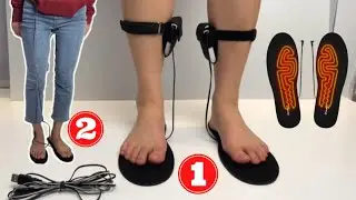 Two Ways to Use W1 Ultra-thin Heated Insoles | Dr.warm
