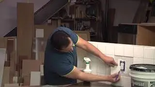 How to Tile Over a Laminate Backsplash