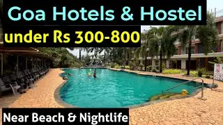 Goa best Budget hotels 2024 | Best hostel in Goa | Hotel near Baga Calangute candolim Anjuna Beach