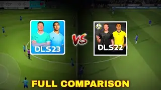 DLS 23 vs DLS 22 Full Comparison | Dream League Soccer 2023