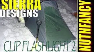Linterna con clip Sierra Designs 2 de Nutnfancy
