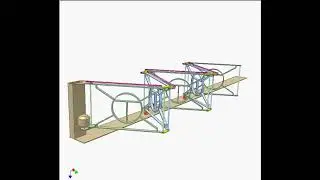 Penta folding gate480p | Mechanisms |Mechanical Engineering | Design Concepts |