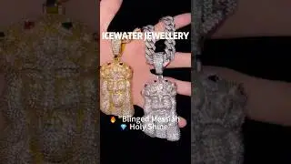 Iced Jesus Pendant That Commands Respect &mdash; Faith Meets Street 💯 #blesseddrip