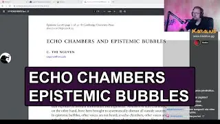 Labai Svarbaus Tyrimo Skaitymas Ir Komentaras. Echo-Chambers, Epistemic Bubbles.