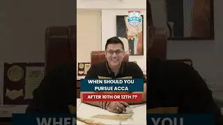 Should You Start ACCA After 10th or 12th? | ACCA Career 2025 | ACCA Jobs | Zaheer Sayed ACCA