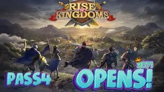 Rise of Kingdoms PASS4!ОТКРЫТИЕ ПРОХОДОВ 4
