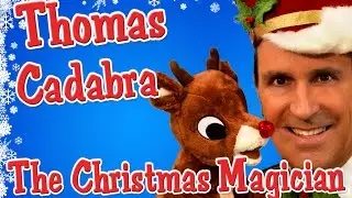 Daycare Centers Christmas magic show. Thomas Cadabra the magician. ( 0 - 6 years )