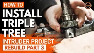Suzuki Intruder VS1400: Headstock Bearing Replacement 2/2 - Rebuild Part 3