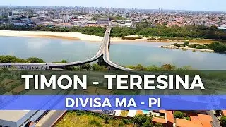 De Teresina a Timon atravessando pela ponte sobre o Rio Parnaíba