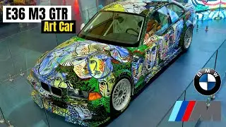 The 13th Art Car by Sandro Chia | BMW Art Car