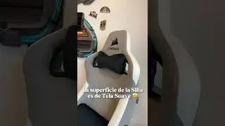 Silla Gamer T3 Rush en Dellorean🖤 #gaming #short #corsair #argentina #review #tecnologia