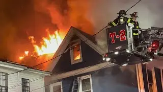 2 Alarm 2.5 Story Working Structure Fire With A Collapse | 228 Second St | Perth Amboy FD | 3-13-22