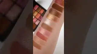 NARS Summer Unrated Eyeshadow Palette Swatches #shorts