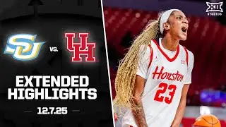 Southern vs. Houston Extended Highlights | 2025-26 Big 12 Women's Basketball