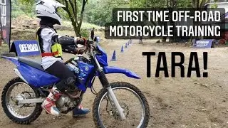 FIRST TIME OFF-ROAD MOTORCYCLE TRAINING at Coach Mel Aquino&rsquo;s School