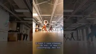 Trying new dance classes in #Vancouver #HarbourDance #Jazz #Challenge #Fun