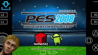 Download Pro Evolution Soccer 2008 for Android / PS2 Emulator Nethersx2 -