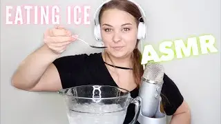 ASMR | ICE EATING, SATISFYING CRUNCHY SOUNDS (No Talking) | Its Kayla Victoria