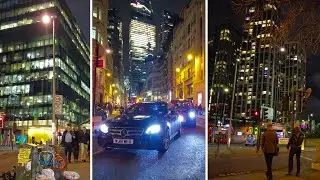 [4K] Waterloo, Southwark & City of London Night Walk