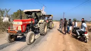 Testing for tournament  🚀Swaraj 855 & 744 😈Johndeere 5055E