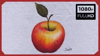 Como Pintar Maçã Vermelha 2