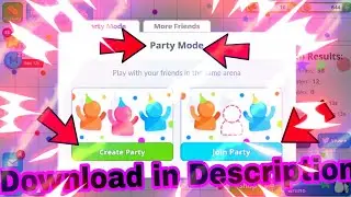 AGARIO MOBILE - NEW PARTY MODE UPDATE AGAR.IO 2.0.0 + LINK DOWNLOAD IN DESCRIPTION
