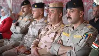 السيدة رئيس الجامعة التقنية الشمالية تحضر وضع حجر الاساس لجامعة نينوى في منطقة العذبة