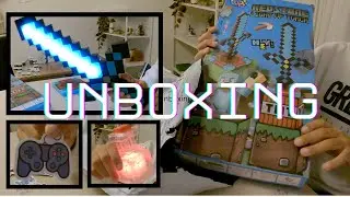 Minecraft Sword, Potion and stickers unboxing
