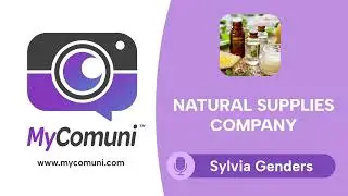 Natural Supplies Company - Sylvia Genders, Product Specialist