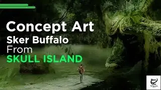 Matte painting tutorial photoshop | Concept art | Speed art