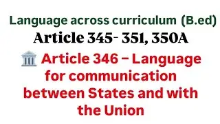 ARTICLE 350-351 Language across curriculum B.ed