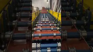 How a Barn Red Metal Roofing Panel is Made