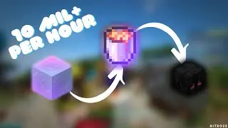 These NEW MOST PROFITABLE money making methods can make you 10 Million+ per hour in Hypixel Skyblock