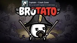 Brotato Full Captain Run || Captain - Crash Zone Achievement / Trophy Guide