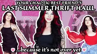 last SUMMER THRIFT haul*all UNDER $8!*cute, simple outfit ideas