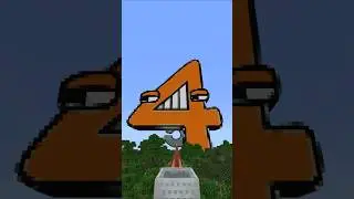 Minecraft Train Through Number Lore 1&ndash;9 (Ultra Fast!)