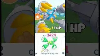 1 HP✨️Mega Metagross Destroy Grunt Badly in Pokemon Go