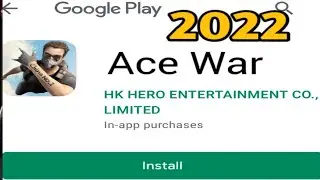 Download karo Ace War ko Sub Logo Fasssttttt🔥 finally downloaded Ace War😭