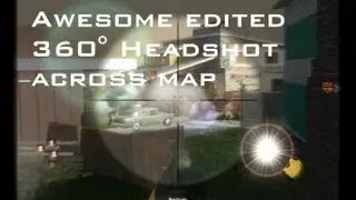 Epic L96A1 360&deg; Trickshot kill across the map | Awesome COD Black Ops editing [HD]