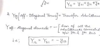 Properties Of Ybus Matrix I Advantages Of Ybus Matrix I Ybus is Preferable over Zbus I