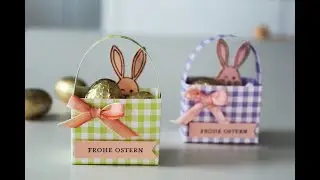 Bastelanleitung Osterkorb Stampin Up