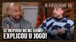 BLACK DIZ QUE SE ESPELHOU EM MC GUIME DO BBB 23! E FALA SOBRE O JOGO! | A Fazenda 15