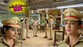 थाने में पहुंचे DSP साहब Hasina Malik और Karishma Singh की लगी क्लास || MADAM SIR  NEW EPISODE ||