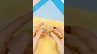 Простая поделка из бумаги💗