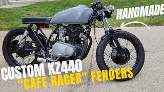 Metal Shaping: KZ440 Custom Fenders- PART 3