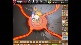 Bloons Tower Defense 5 Mount Magma Hard Rounds 1-85 No Lives Lost NLL