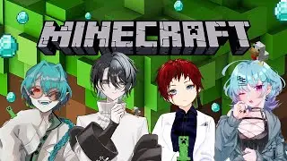 【Minecraft】DAY3 ３夜連続マイクラw/兎想月舞琴.ローベリア.奏鳴里ねむ【マインクラフト】