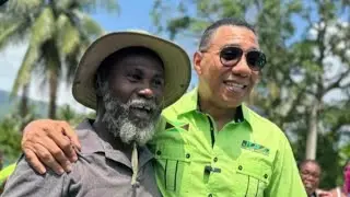 Andrew Holness Touring Western St. Mary Live Now.