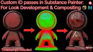 Пользовательские идентификаторы в Substance Painter для разработки внешнего вида и компоновки
