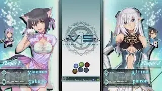 XIAOMEI & SAKUYA vs ALTINA & PAIRON - Blade Arcus from Shining 2014
